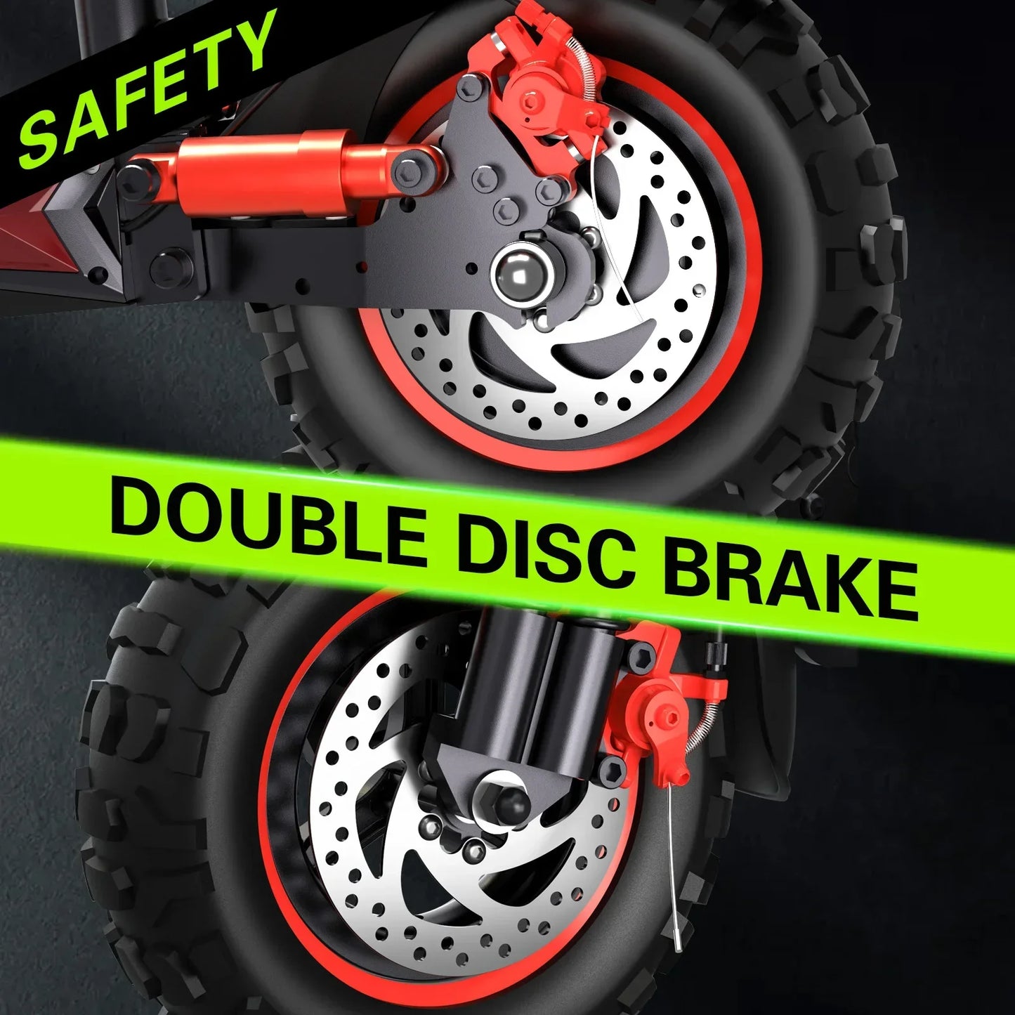 FREEBOY J11 PLUS Adult Electric Scooter 1200W Motor 48V 21AH Folding E-Scooter 11 Fat Tire E-Mountain Scooter