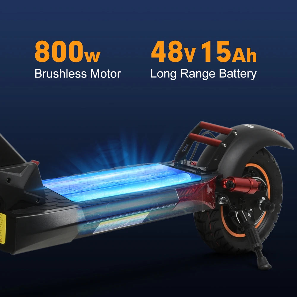 Mankeel Adults Electric Scooter Powerful Foldable Escooter 800W 48V 15AH Off Road Tire Explosion-proof Electric Scooter