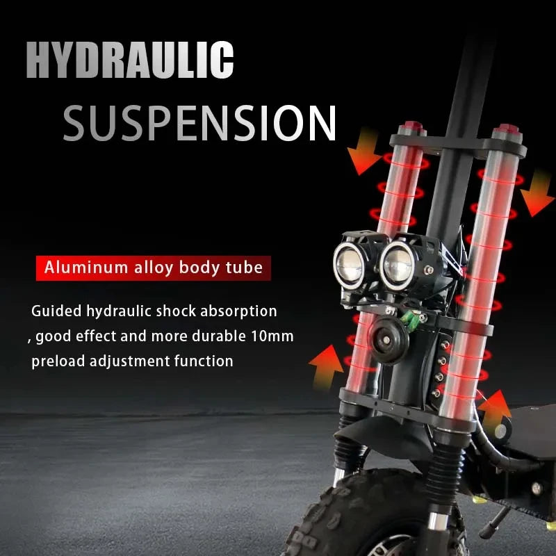 100KM Long Range Electric Scooter