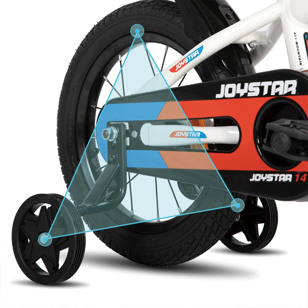 JOYSTAR Kids Bike for 3-10 Years Old Boys and GirlKids Bike with Training Wheels, Easy to Install, Multiple Colors Available