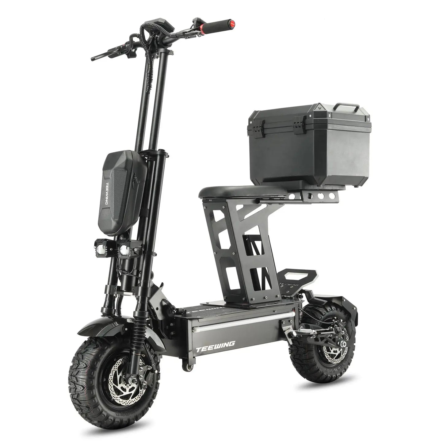TEEWING Z4 Pro adult electric scooter, 8000W motor,60V40AH folding E-scooter, 13 Fat Tireh tire,E-mountain scooter