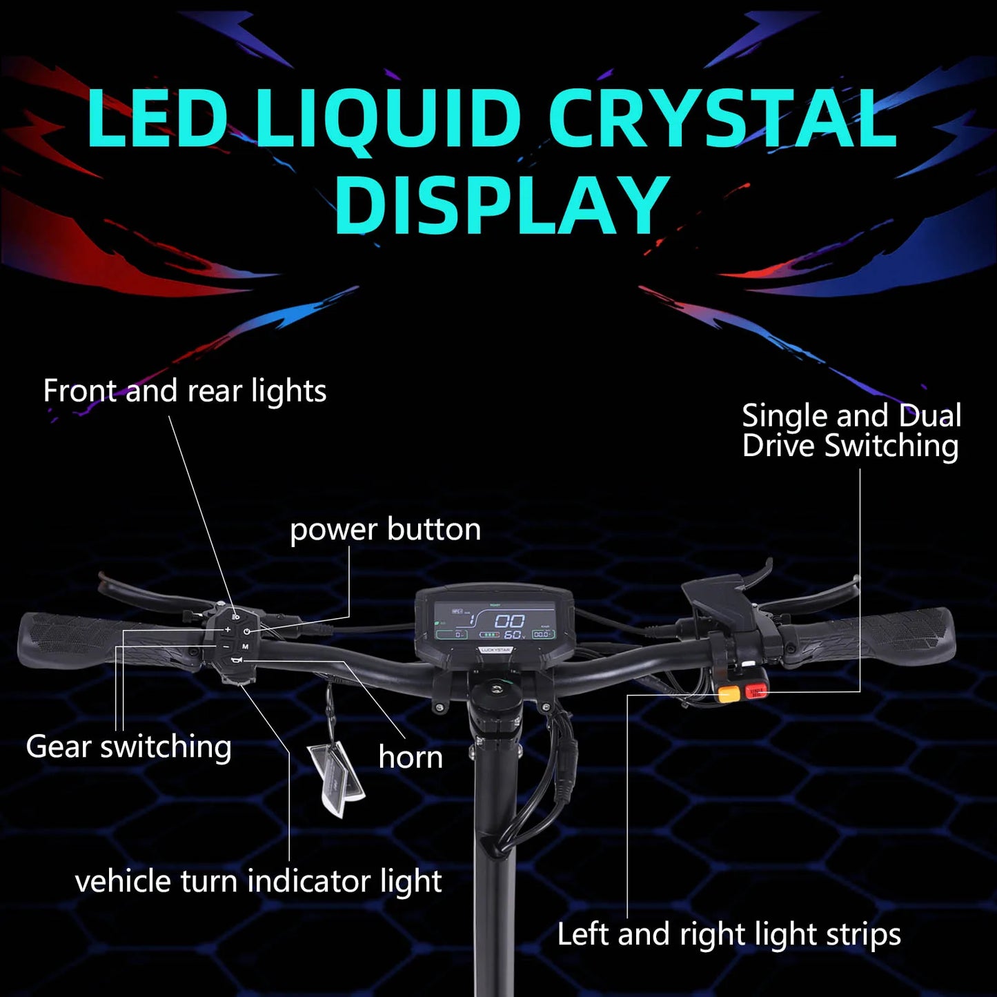 Portable Electric Scooter Max Speed 80-85KMH