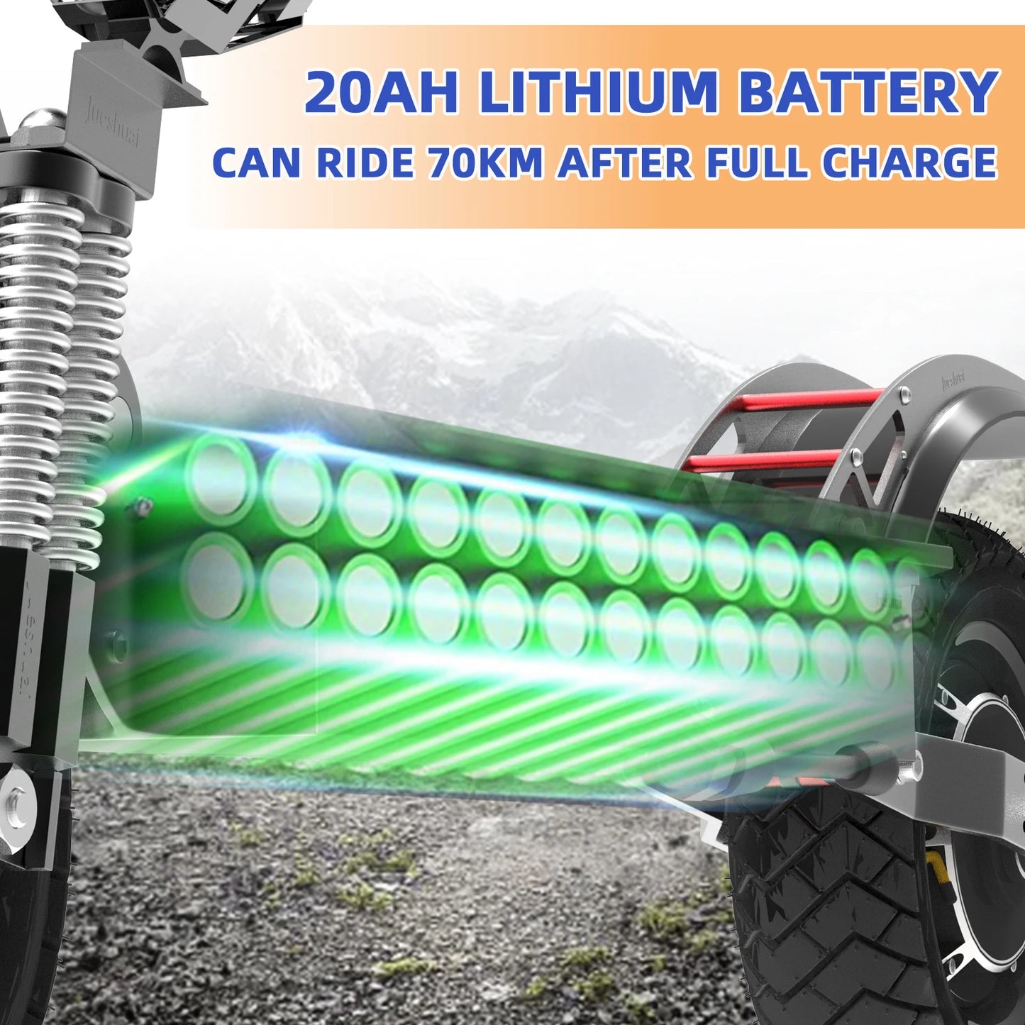 3200w Dual Motors Electric Scooter for Adults