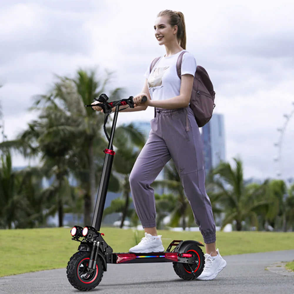 Electric Scooter with Seat for Adults