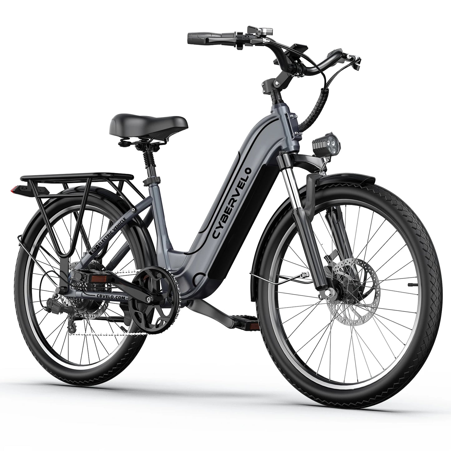 1000 Peak Electric Bike for Adults,up 80 Miles Removable Battery Ebike, 26" Electric E Bike with 7-Speed,Adult Electric Bicycles