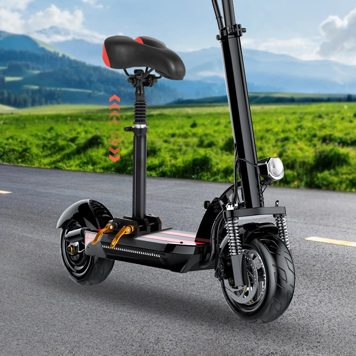 Height Adjustable Seat Cushion For Scooter