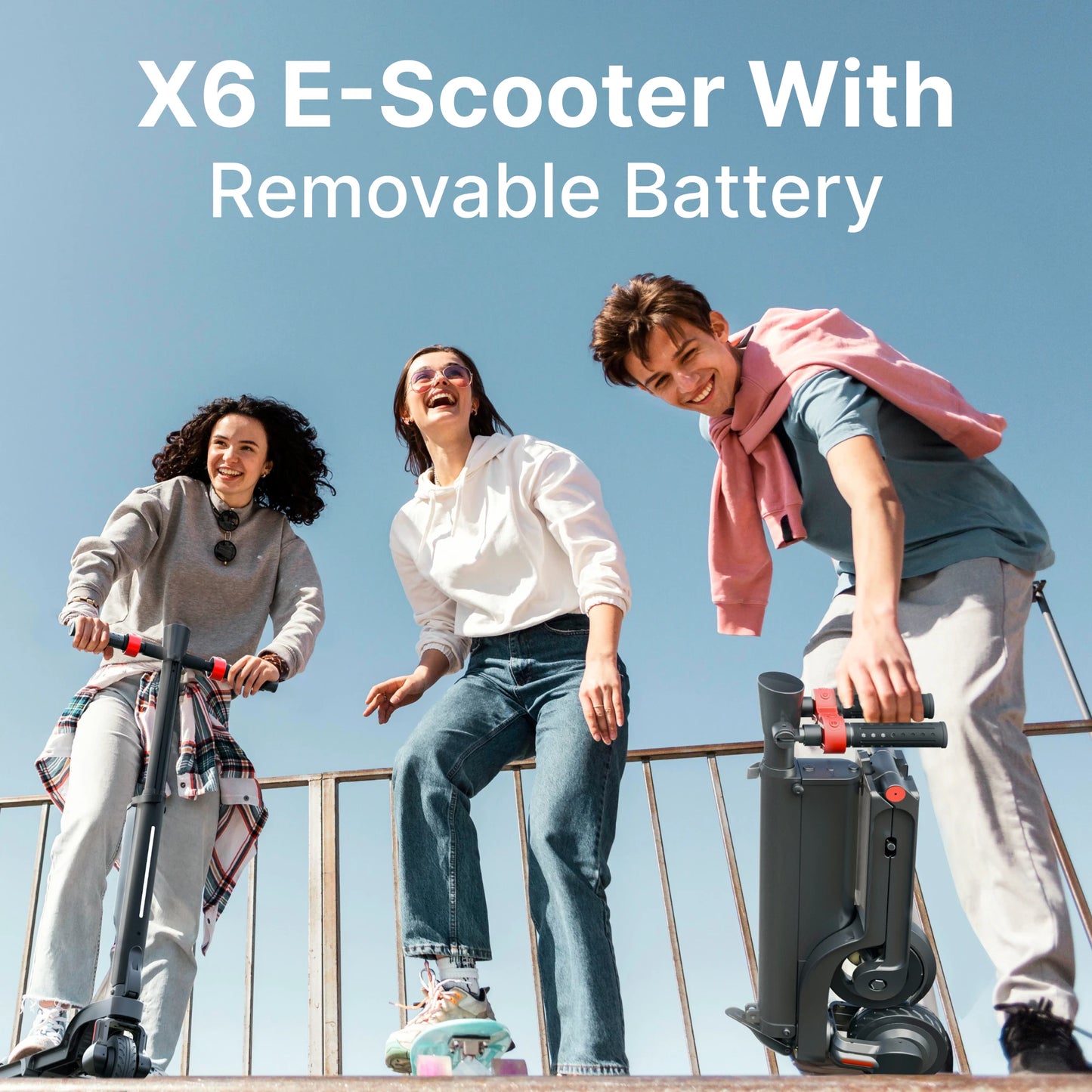 HX X6 E-Scooter for Adults and Kids