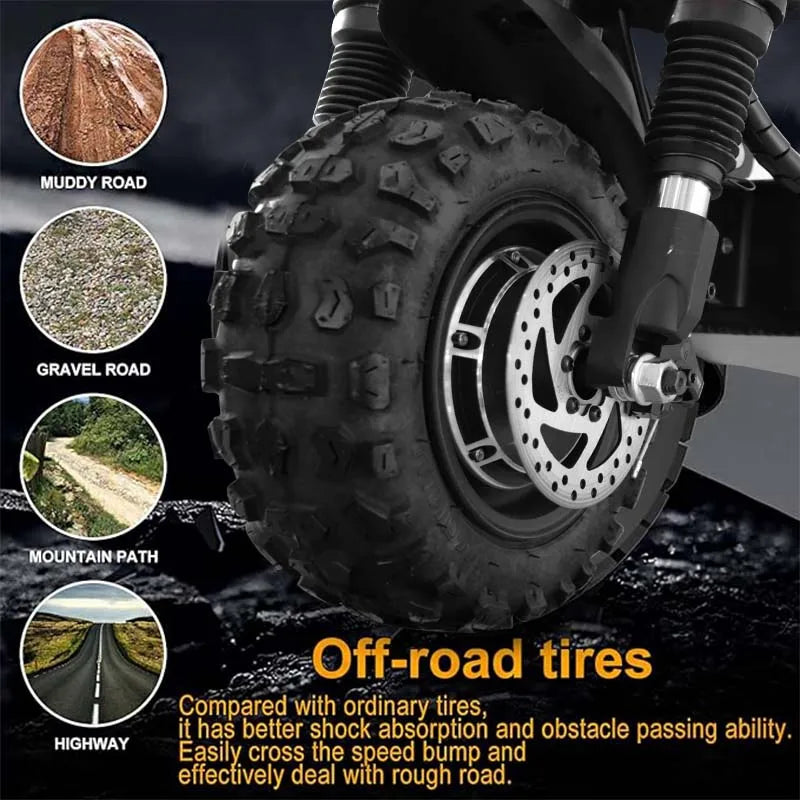 100KM Long Range Electric Scooter