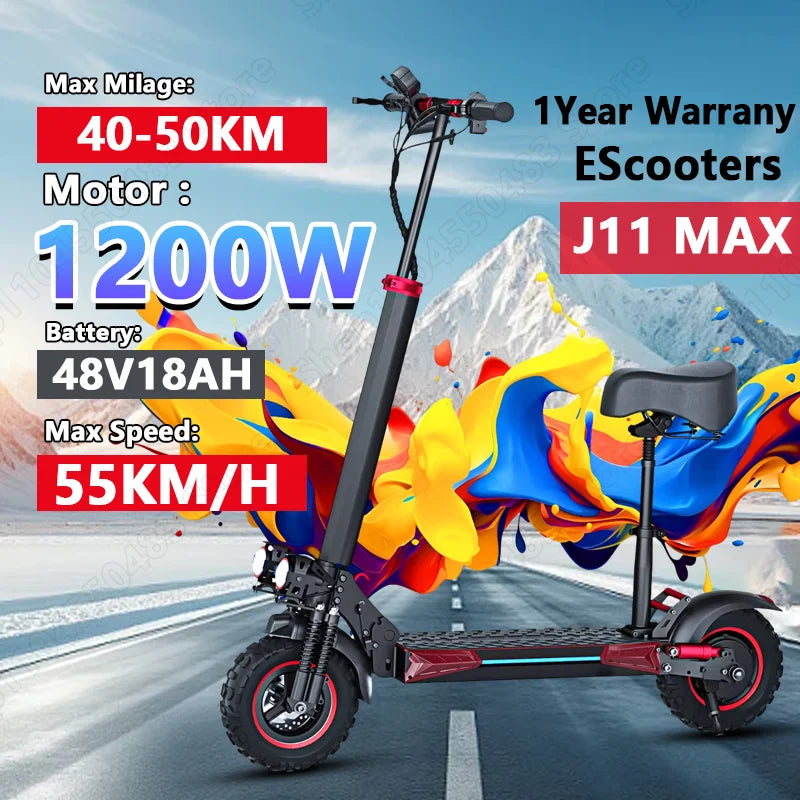 J11MAX Fold E-Scooters