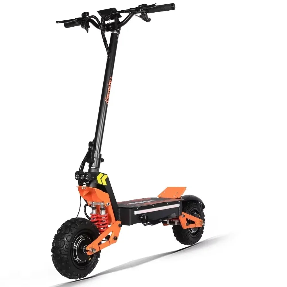 New Off road Electric Scooter 6000W Dual Motor Maximum Speed 80-100KM/H 60V-38AH Battery Maximum Range 120KM Foldable 11 inch