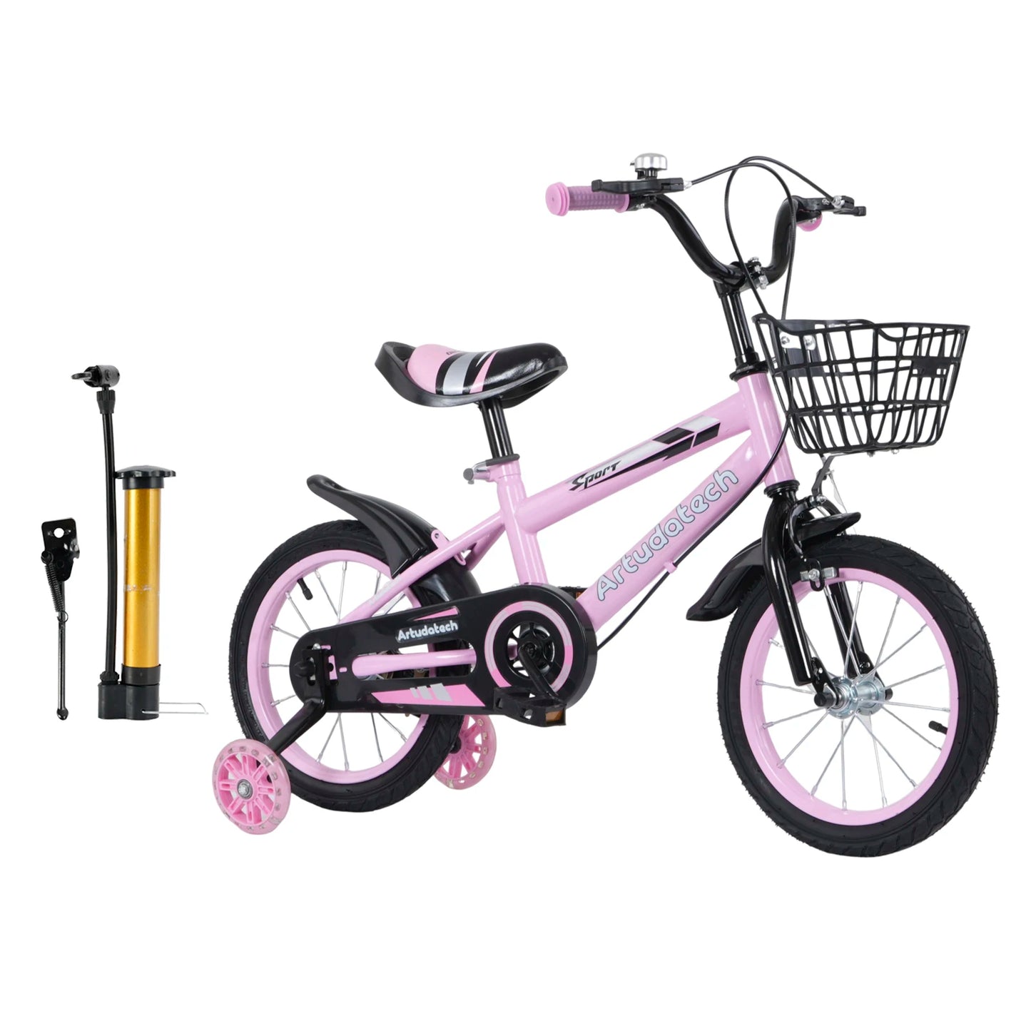 AREYOURSHOP 14/16/18 inch Kid's Bike Child Bicycle for Boys and Girls with Training Wheel for 3 to 10-Year-Old Toddler Beginners