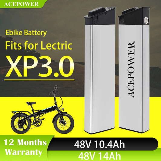 US warehouse Long Range For lectric XP 3.0 Battery 48V 10.4Ah 14Ah Ebike Battery for Lectrics XP 3.0 eBike Battery US warehouse