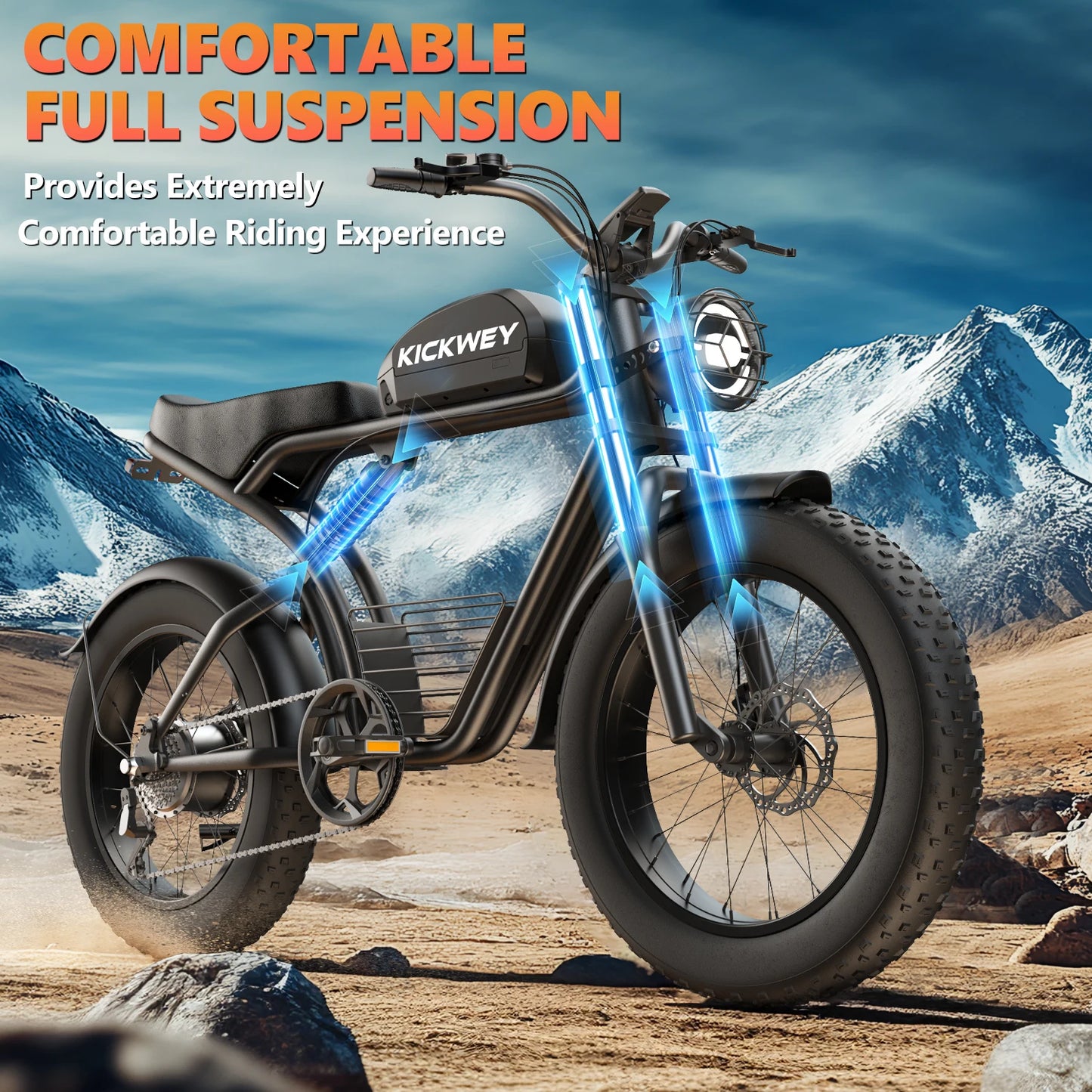 Kickwey K7 Adult Electric Bicycle