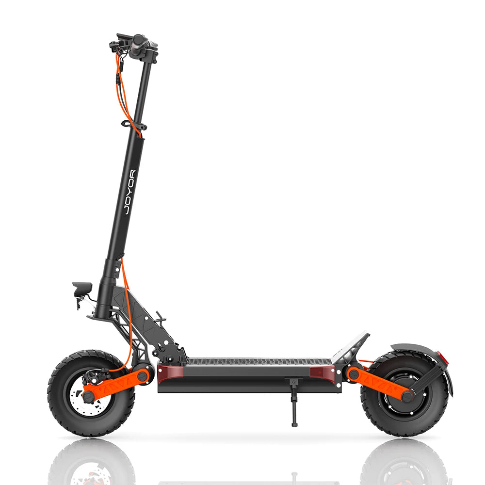 JOYOR S5-Z Adult Electric Scooter 600W Motor 48V13AH Battery Foldable E-Scooter 10" Off-Road Air Tire City EScooter