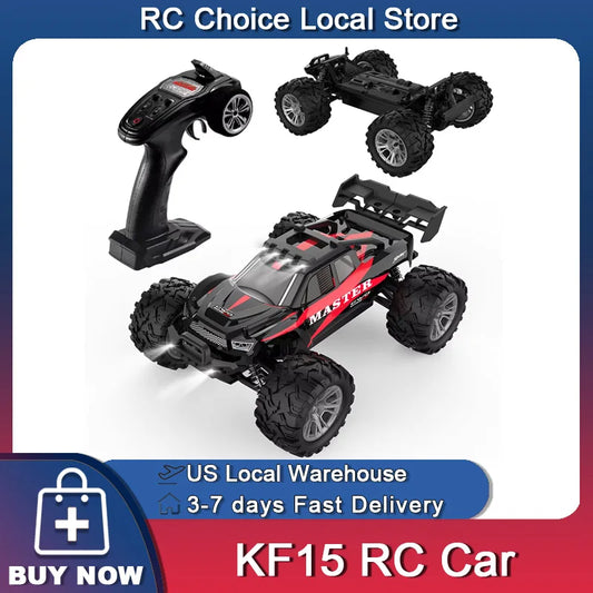 KF15 1/16 RC Car 4WD High Speed Off-road 2.4G Remote Control Cars Drift Racing Truck Electronic Toy For Kids Free Ship