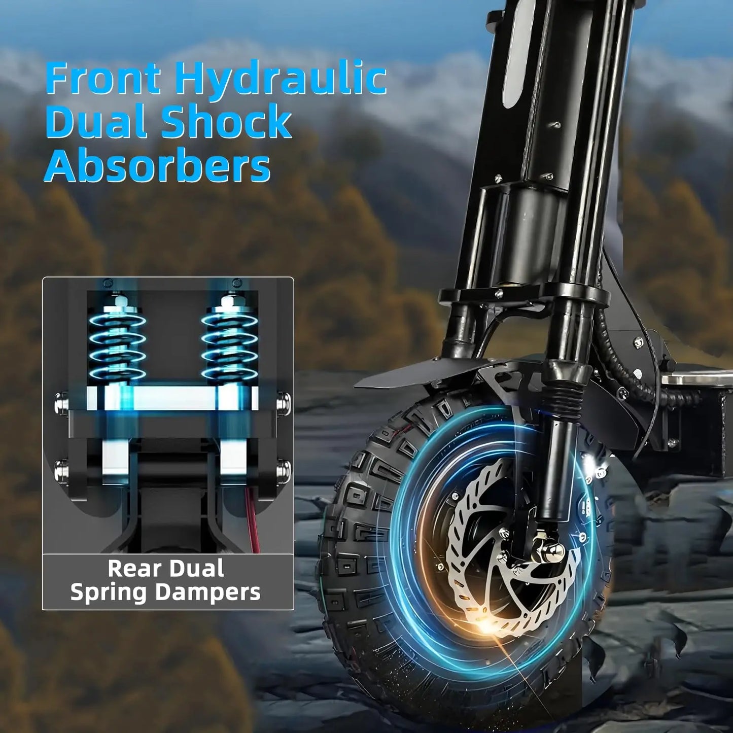 Electric Scooter for Adults with Seat