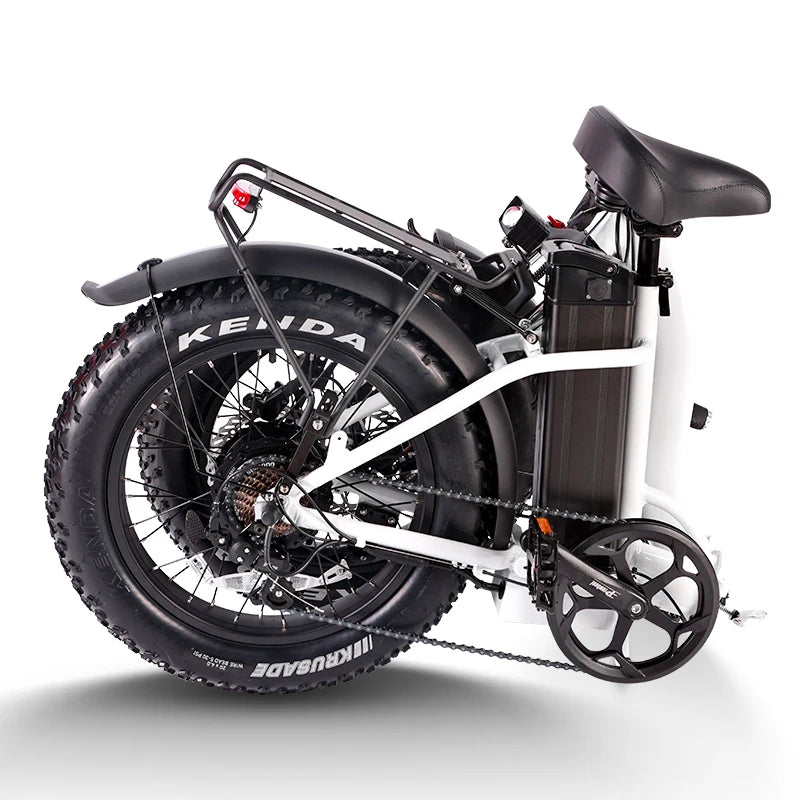 Foldable Ebike for adults 48V 750W 15AH Li-ion Battery E bike,20 Inch Fat tire,Folding Ebike for Urban Commuter Man Woman.