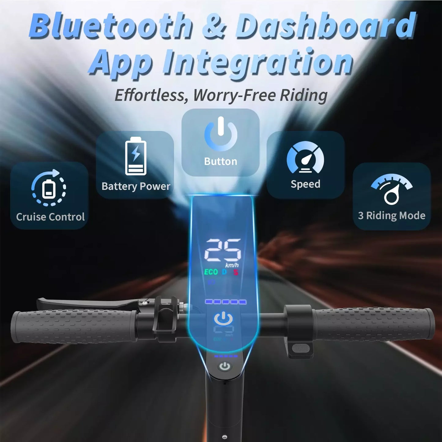 LP07 Electric Scooter 350W 19mph APP Smart Control Scooter 8.5inch tire Folding Electric Scooter 16miles Max Range for Adult