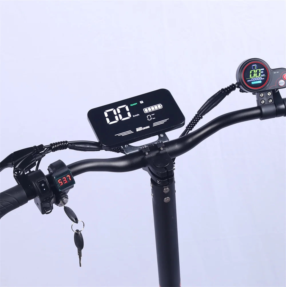 TOURSOR X5 EU USA Foldable 5000W Dual Motor Electric Scooter 11" Off-road Tyres 52V-26AH Max Speed 70KM/H Range 100KM E Scooter