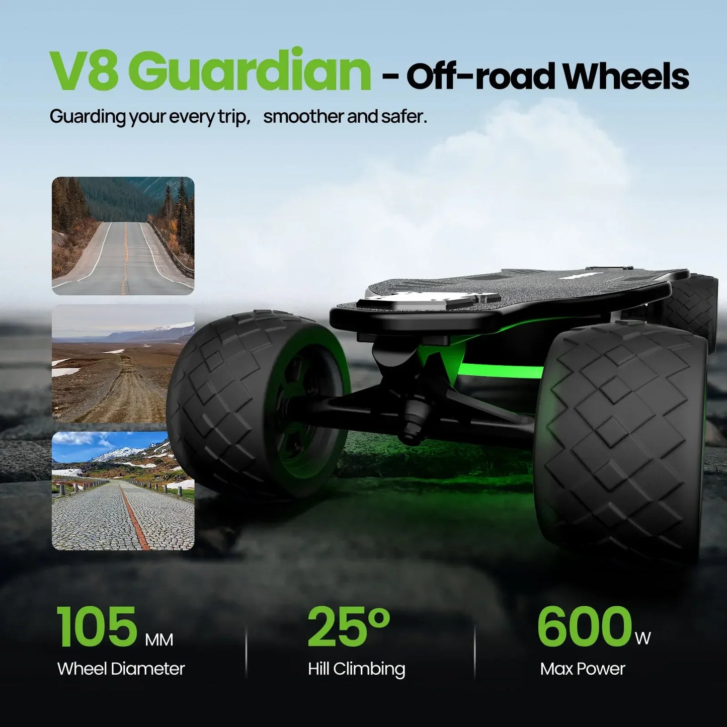 Isinwheel V8 Adult Electric Skateboard