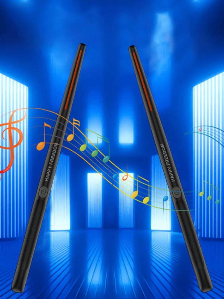 Electronic Virtual Air Drum Drumsticks Pedals Portable Smart Electronic Drum Set Professional for Beginners Children Adults