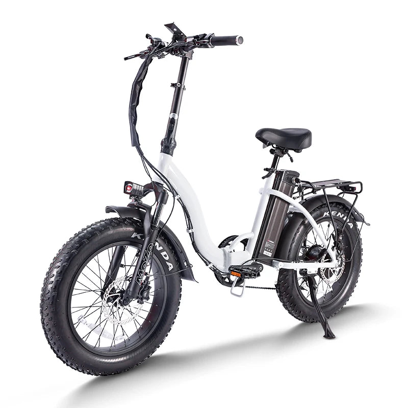 Foldable Ebike for adults 48V 750W 15AH Li-ion Battery E bike,20 Inch Fat tire,Folding Ebike for Urban Commuter Man Woman.