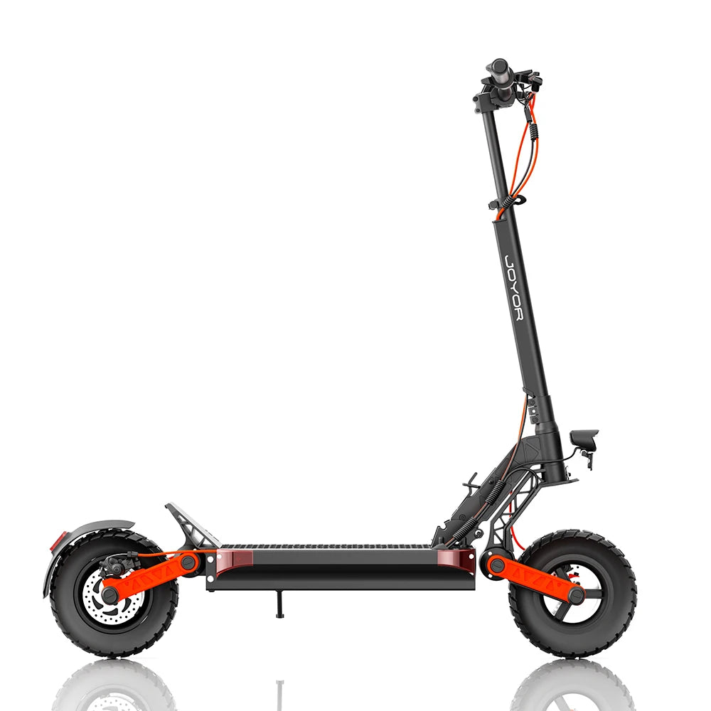 JOYOR S5-Z Adult Electric Scooter 600W Motor 48V13AH Battery Foldable E-Scooter 10" Off-Road Air Tire City EScooter