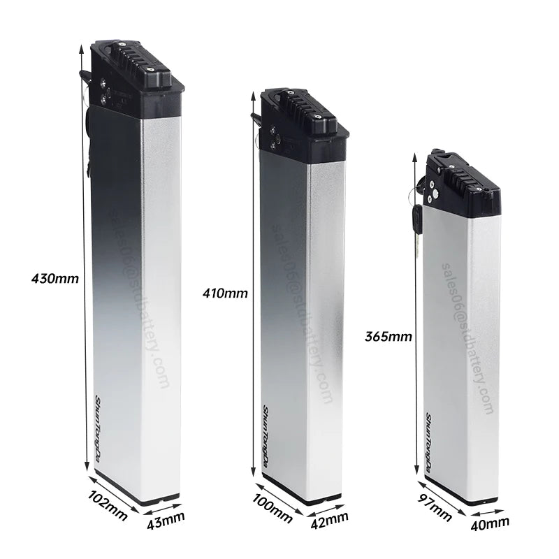 48V folding ebike battery 10.4Ah 12.8Ah 14Ah 36V 10Ah Foldable Electric Bike Batteries for same bike LO26 20LVXD DCH006 battery