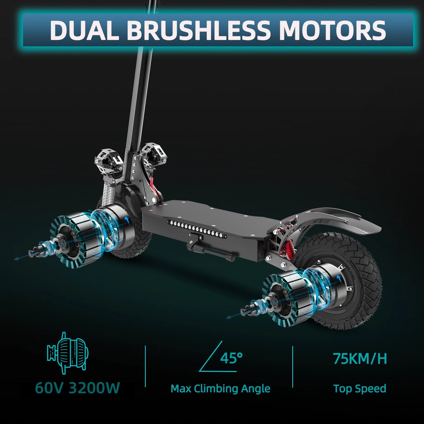 X700 Folding Electric Scooter 75KM/Hx