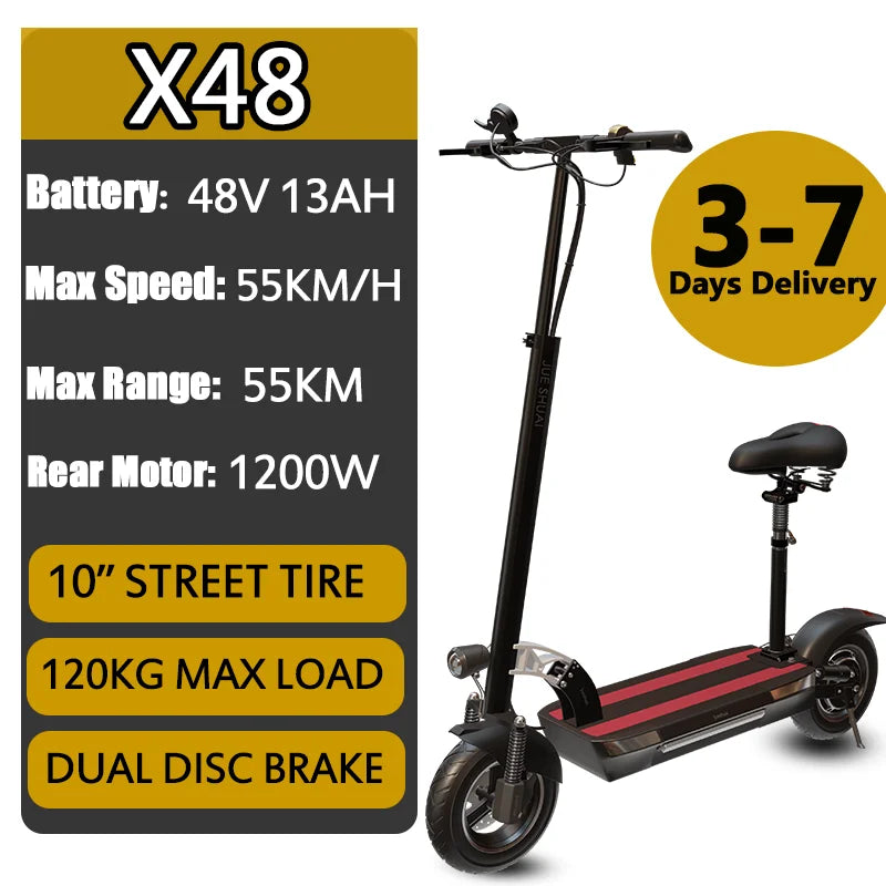 100KM Long Range Electric Scooter