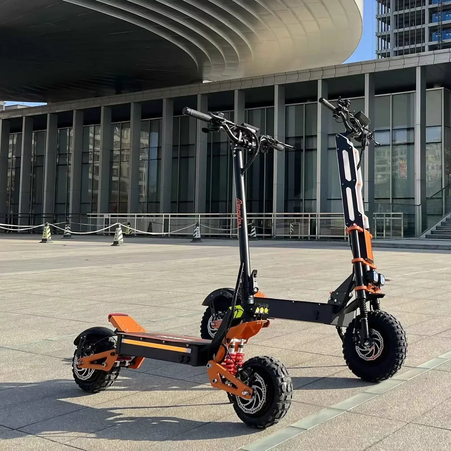 New X5 electric scooter 6000W dual motors maximum speed 80KM/H off-road electric scooter maximum range 120KM foldable scooter