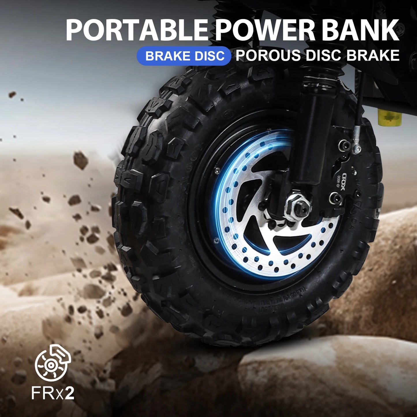 6000W High Power Adult Electric Scooter Off-Roadx