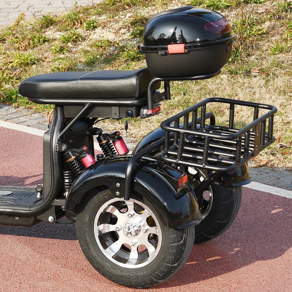 3 Wheel City Road Electric Scooter  For Adults 3 Wheel Bikes 3000W Motor Top Speed 25 Miles 20AH 60V Electric Motorcycle