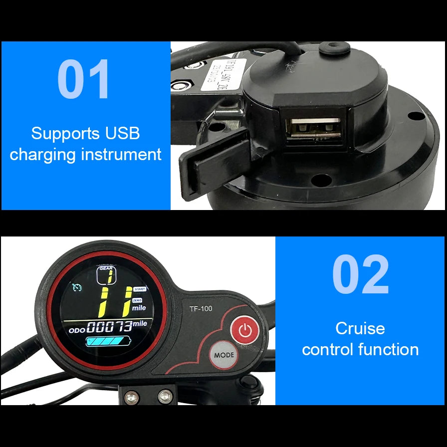 Powerful Electric Kick Scooter 45KM/H