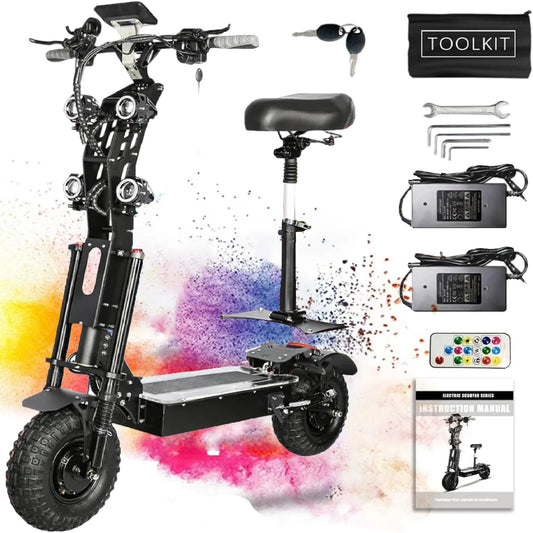 Electric Scooter for Adults with Seat