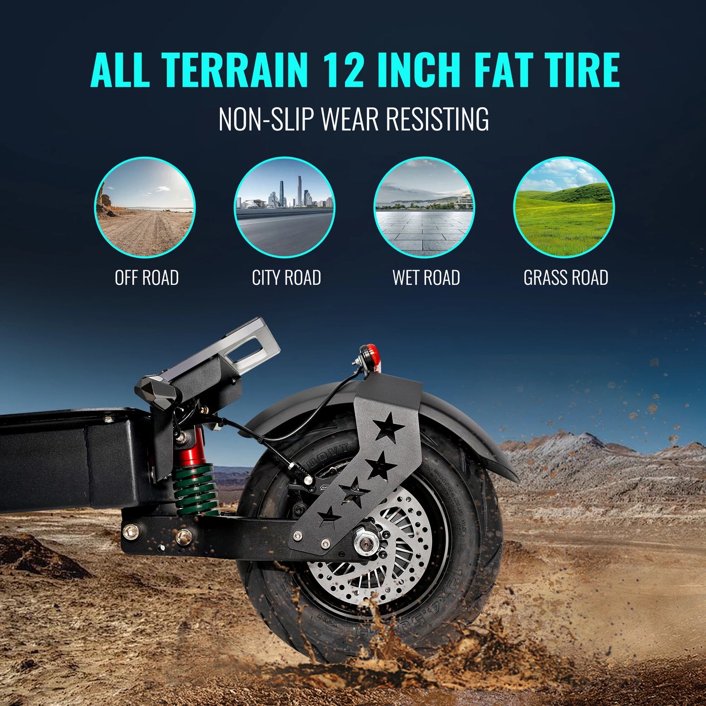 ADULT ELECTRIC SCOOTERC DUAL MOTOR