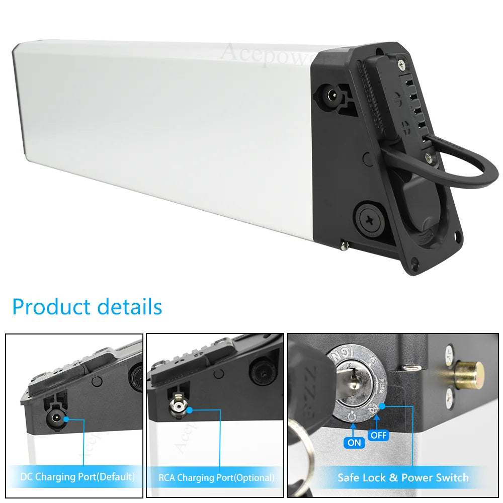 48V 17.5Ah 16Ah 13Ah Replacement Battery for 2022 New Engwe EP-2 Pro Engine Pro Upgraded Version For MATE X Bike Battery DCH-009