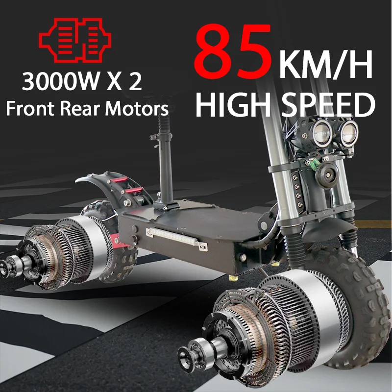 100KM Long Range Electric Scooter