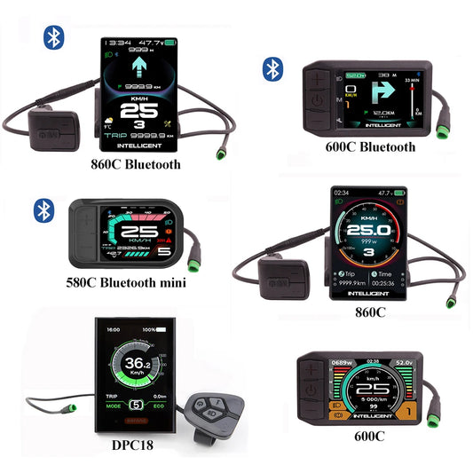 BAFANG CAN-protocol 860C 600C 530S DPC18 P860C,Triangle plug,electric bike display for mid M500 M620, motor kits,  Bluetooth