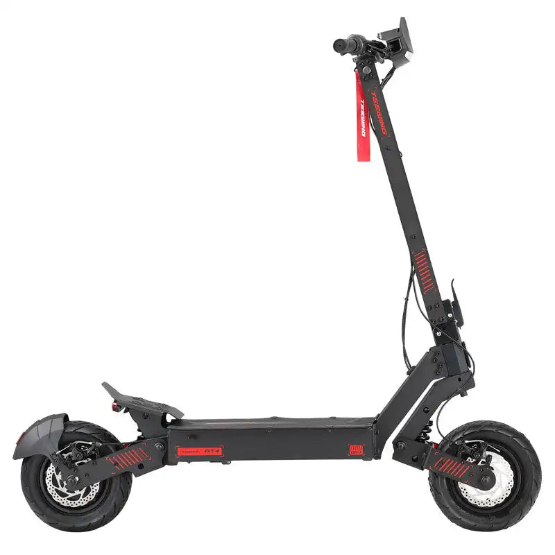 TEEWING GT4 adult electric scooter,2400W motor,60V20AH folding E-scooter, 11 Fat Tireh tire,E-mountain scooter