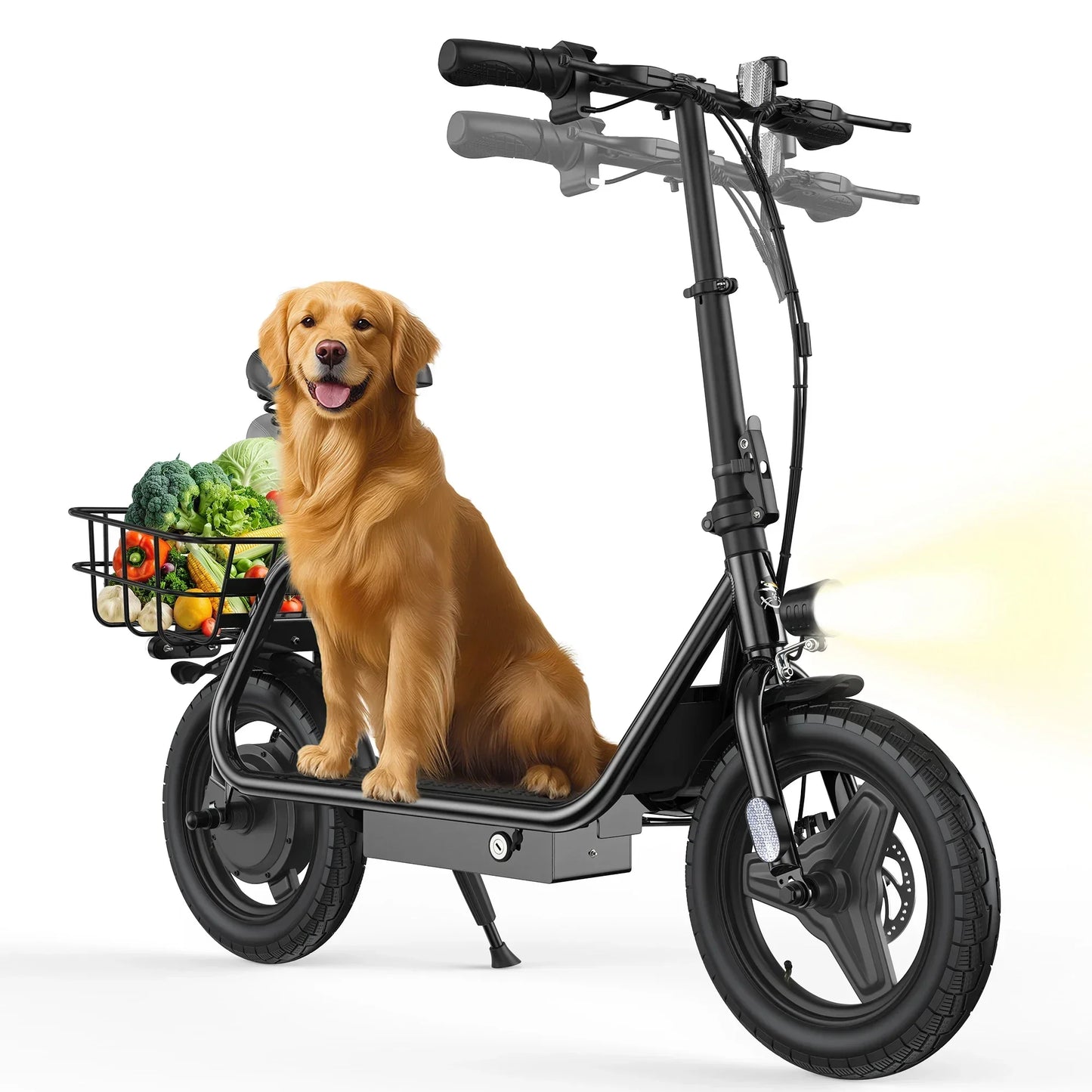 VARUN P2 Adult Electric Scooter 500W Motor 48V7.8AH Battery City Escooter 14 Inch Tire Foldable E-Scooter