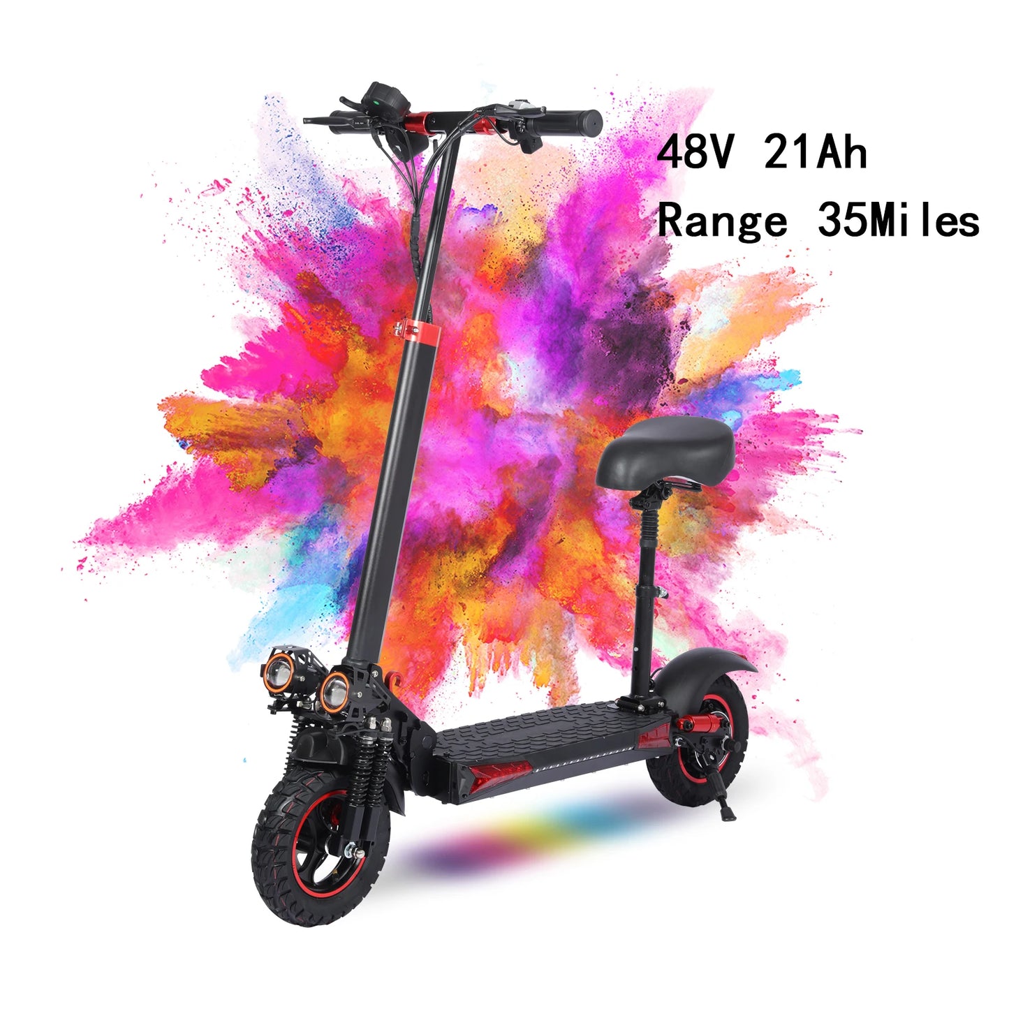 1200W Off-road Electric Scooter with Seat