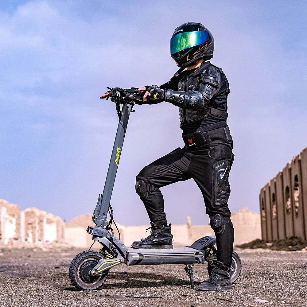 MUKUTA 10 Plus Dual Motor Off-Road Electric Scooter Foldable 10-Inch 60V 1400W*2 VSETT 10+ T10-DDM ZERO 10X DUALTRON All-Terrain